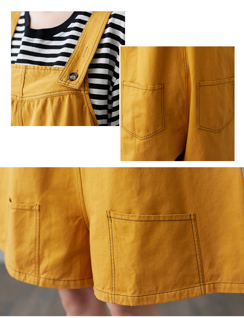 Women's Five - Point Suspender Shorts