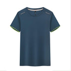 Women's Round Neck Ice Silk Quick-Drying T-shirt