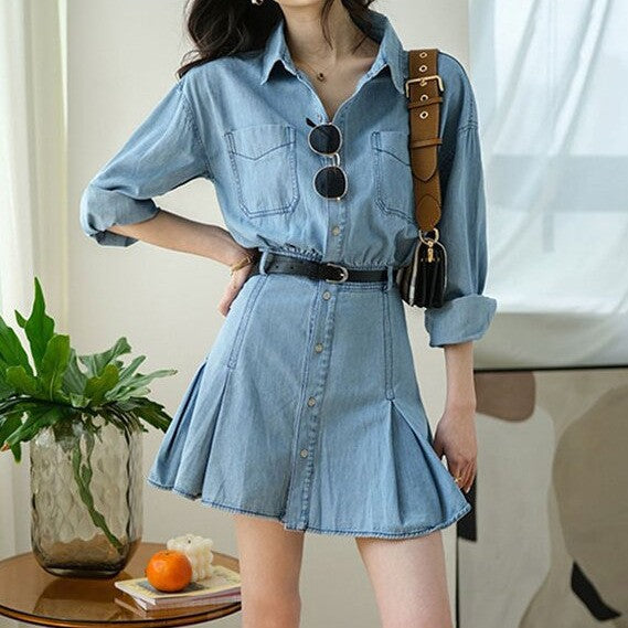 Women's Chic Denim Dress