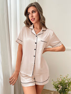 Women's Short Sleeve Leisure Wear Set
