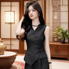 Women's Slim-fitting Sleeveless Vest