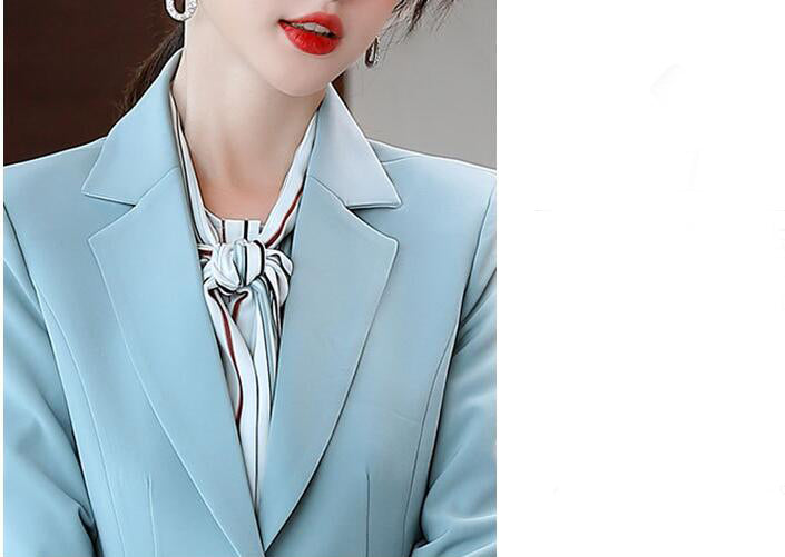 Women's Solid Professional Suit