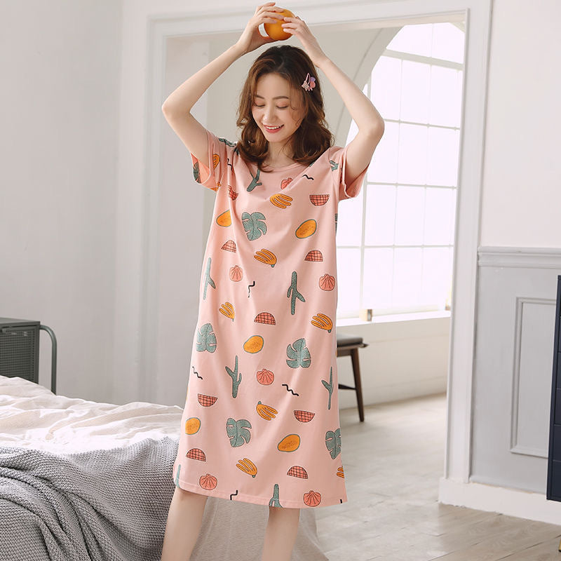 Women's Printed Short-sleeve Loungewear