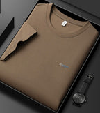 Antibacterial ICE Cotton Sweat Wicking Breathable Round Neck T-shirt