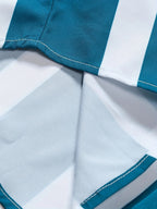Men's Short-sleeved Beach Lapel Shirt