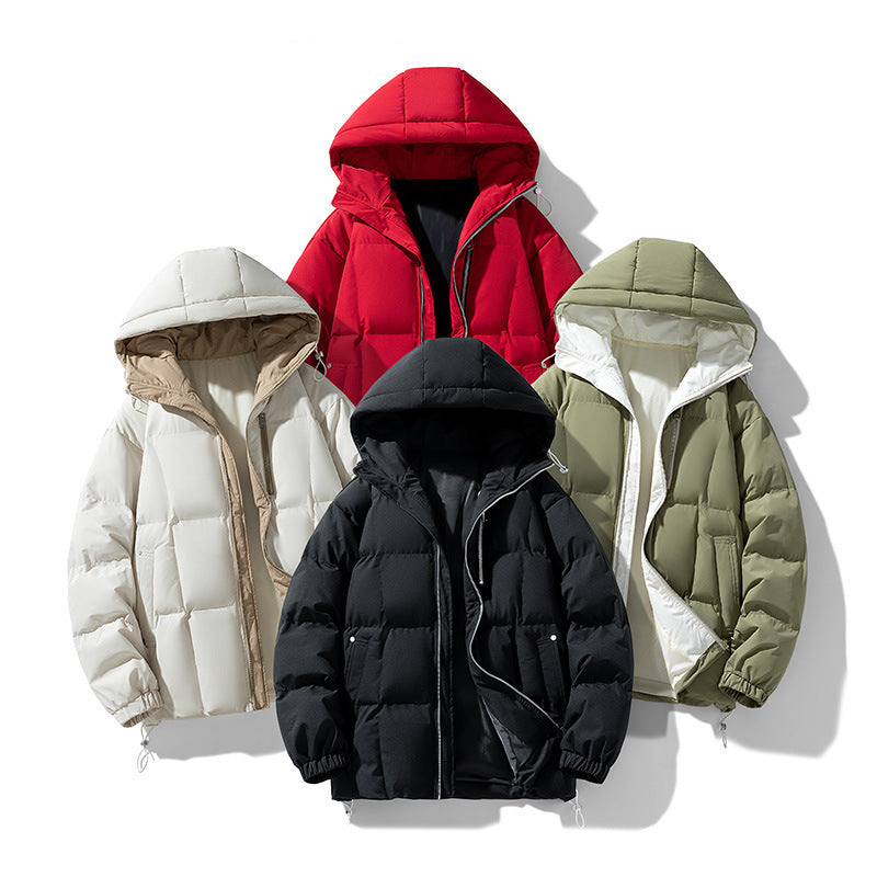 Men's Hooded Cotton Coat