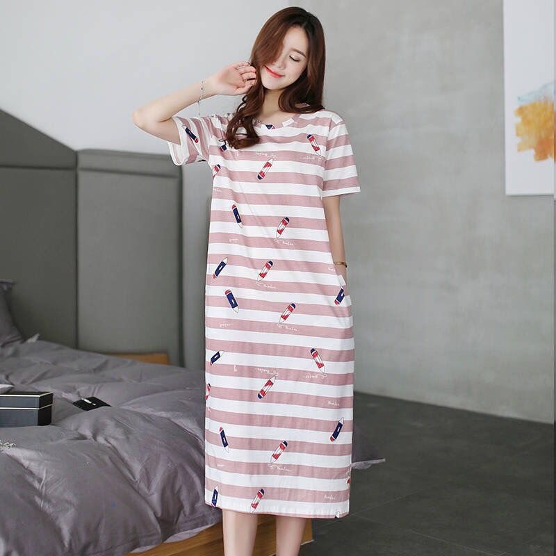 Women's Printed Short-sleeve Loungewear