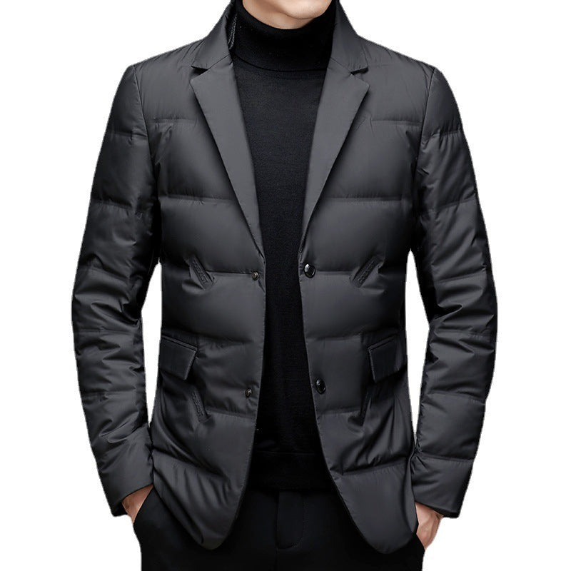 Men's Padded Suit Cardigan