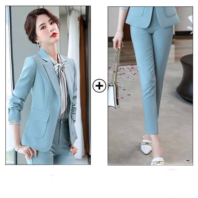 Women's Solid Professional Suit