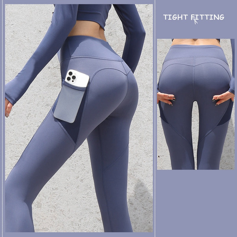 Women's Pocketed Supportive Sports Tights