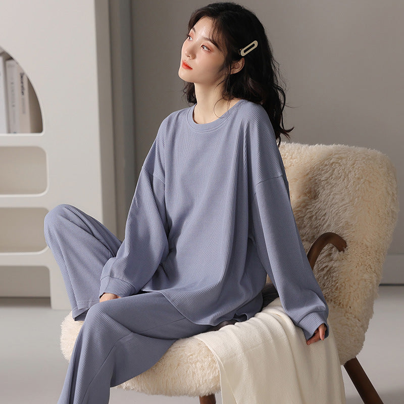 Women's Long Sleeve Pullover Top And Pants Set