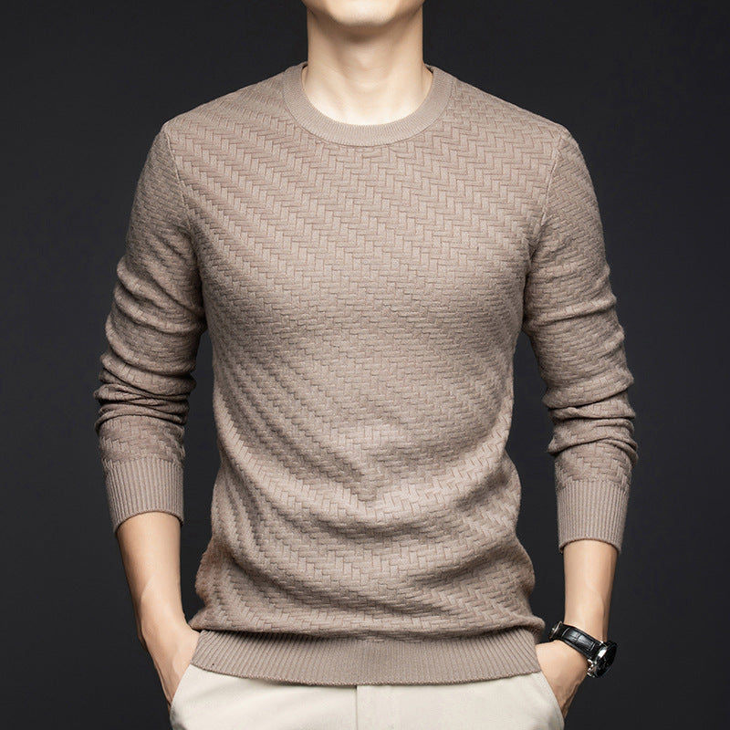 Men's Crew Neck Knitted Top
