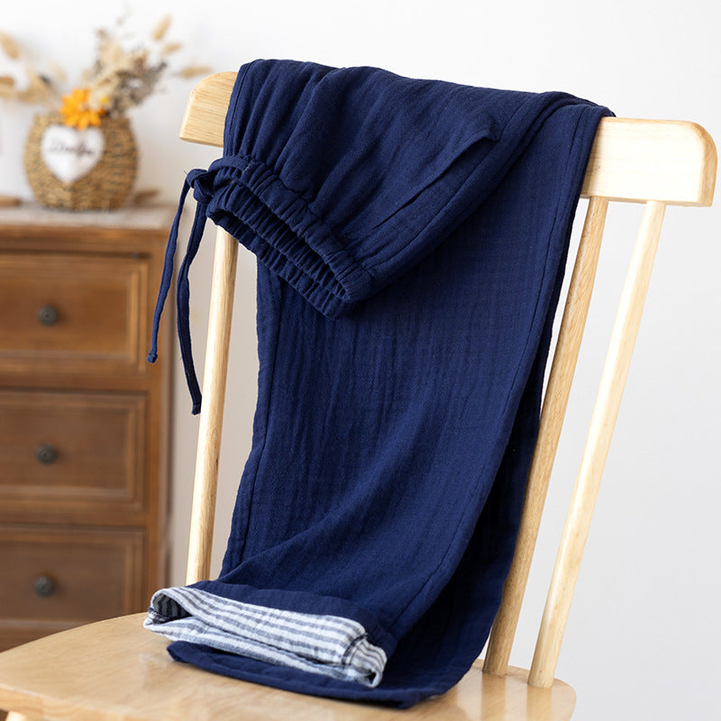 Lightweight Straight-Leg Staple Pajama Pants