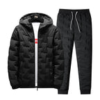 Men's Padded Jacket And Pant Set