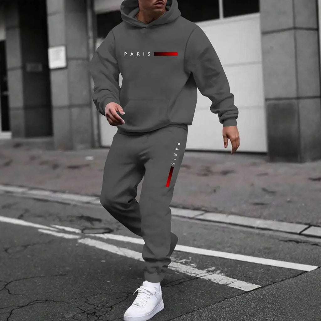 Men's Hoodie And Pants Set