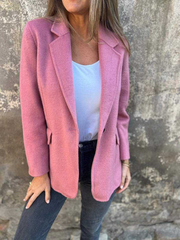 Women's Single Buttoned Short Blazer