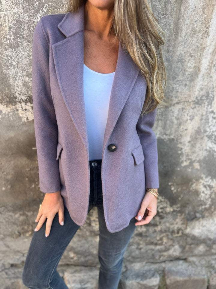 Women's Single Buttoned Short Blazer