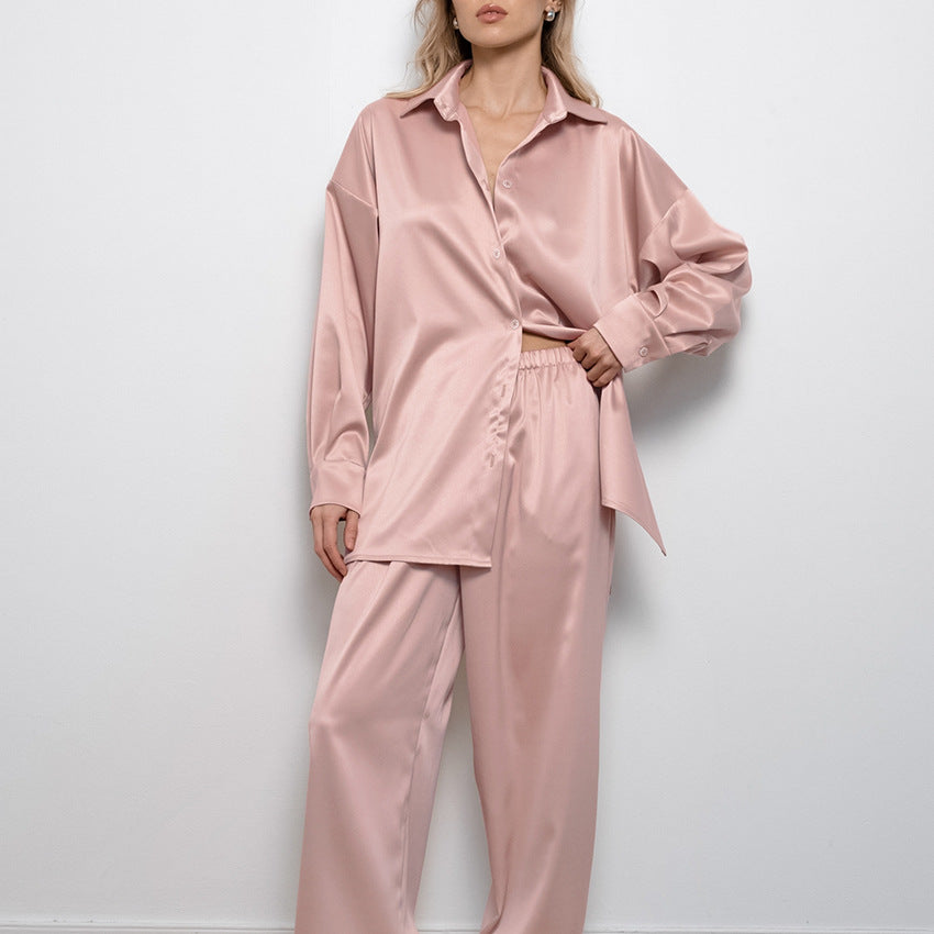 Women's Long-Sleeve Loose Loungewear