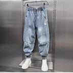 Men's Denim Harem Pants