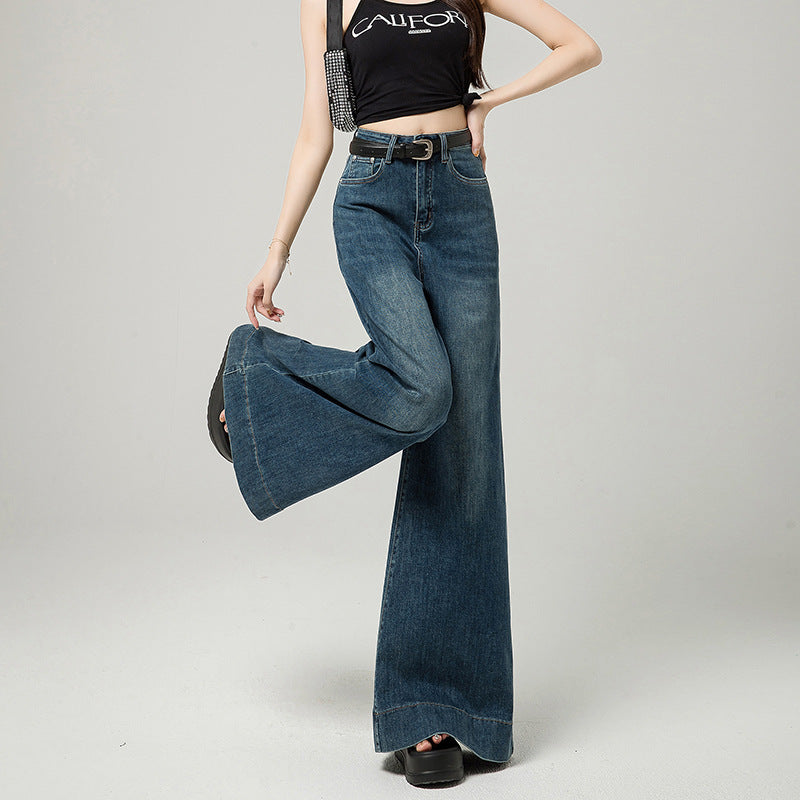 Women's High Waist Wide Leg Relaxed Jeans