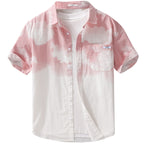 Men's Cloudy Short-sleeved Shirt