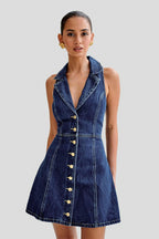 Women's Denim Tea Dress