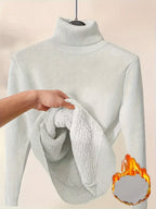 Women's Plush Elegant Staple Turtleneck