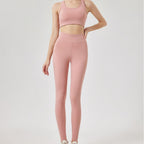 Women's Stretchy Tight Yoga Pants And Yoga Tank Top