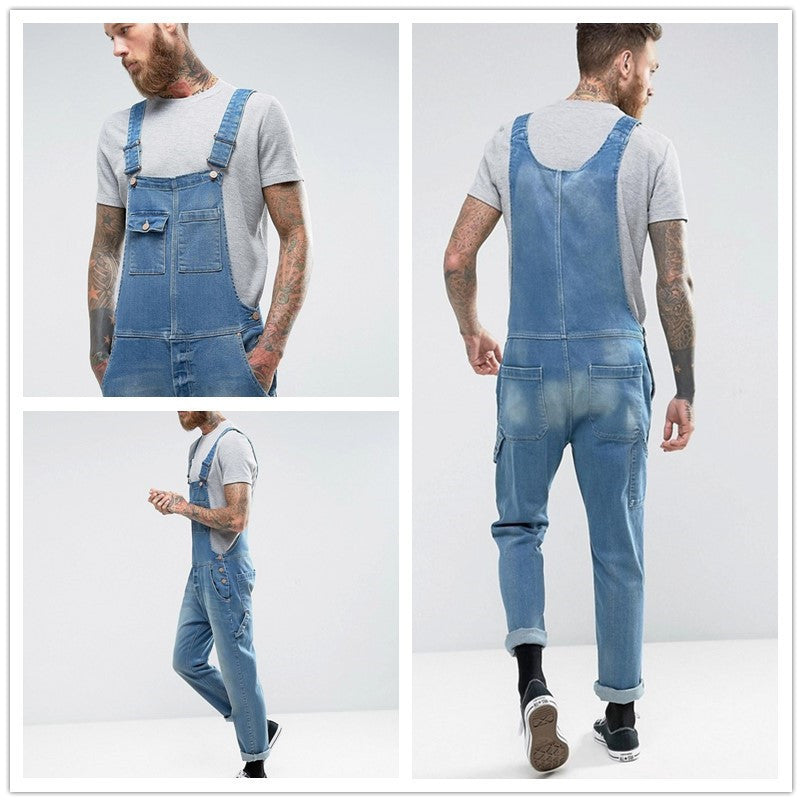 Men's Denim Suspender
