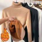 Women's Plush Elegant Staple Turtleneck