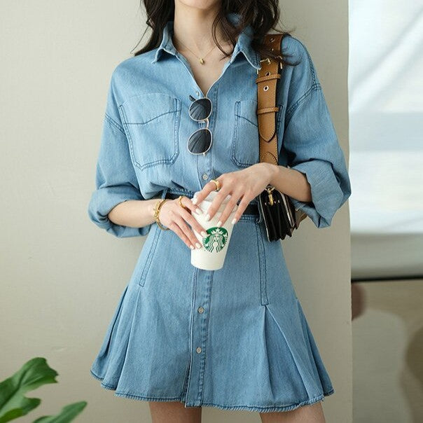 Women's Chic Denim Dress