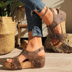 Women's Zipped Sandals