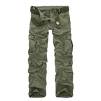 Men's Multiple Pockets Wear-resistant Cargo Pants