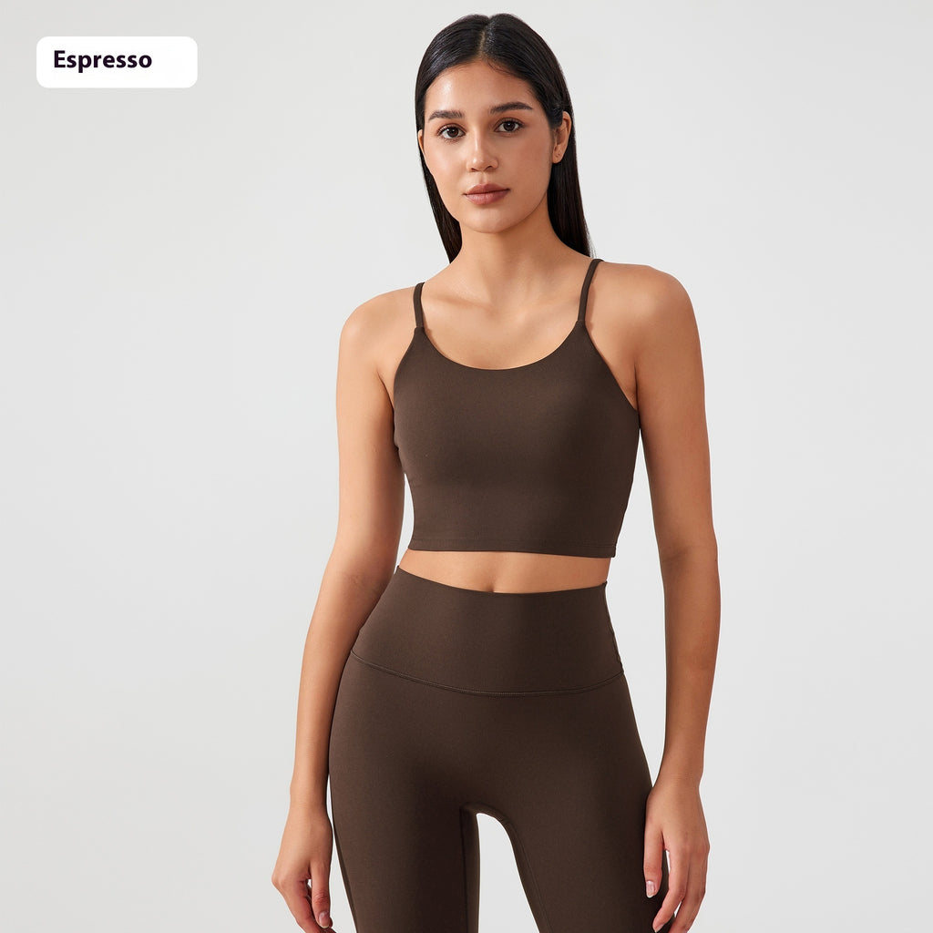 Women's Shockproof Push-up Back Support Yoga Bra