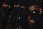 Men's Coffee Denim Jacket