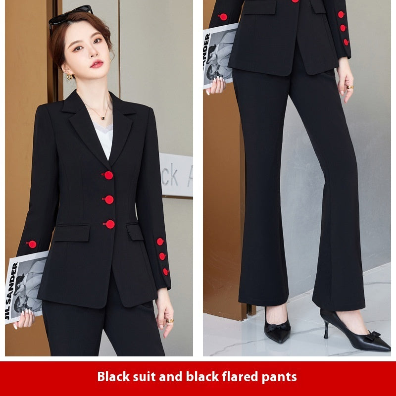 Women's Bell-bottom Pant Suit