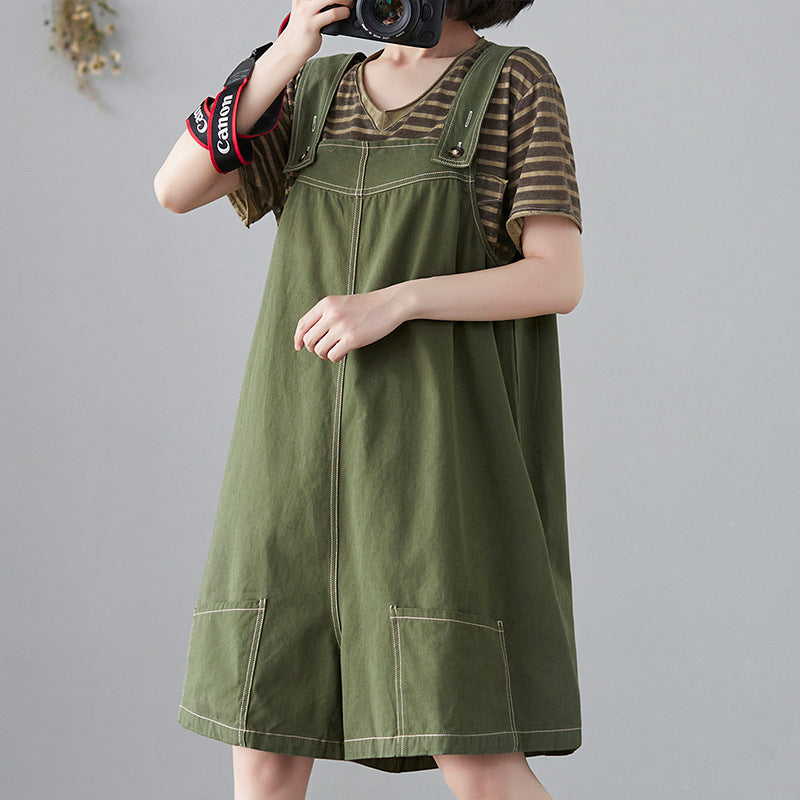 Women's Five - Point Suspender Shorts