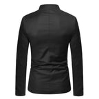 Men's Stand Collar Suit Slim Jacket