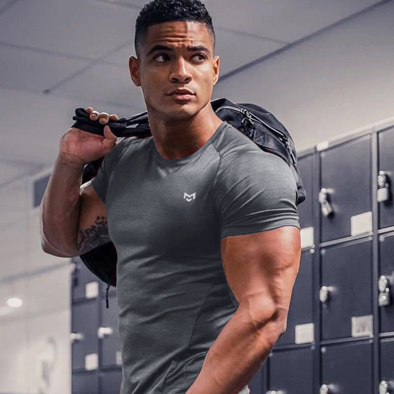 Men's Elastic Quick Dry T-shirt