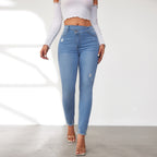 Women's Stretchy High Waist Jeans