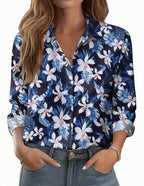 Women's Floral Loose-fit Shirt