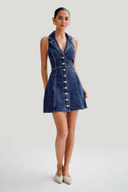 Women's Denim Tea Dress