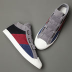Men's Tri-Colored Sneakers