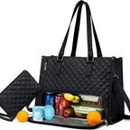 Women's Thermal Insulated Leak-Proof Multi-Purpose Tote Bag And Wallet