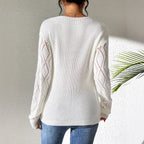 Women's Laced Knitwear Top