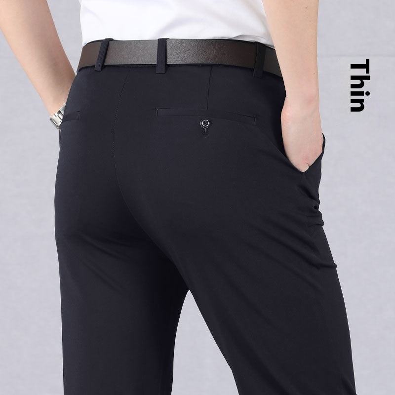 Men's Thin Ice Silk Pants