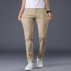 Men's Solid Stretch Pants