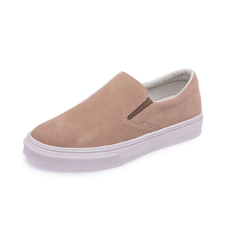 Women's Genuine Leather Non-Slip Retro Loafer Pumps