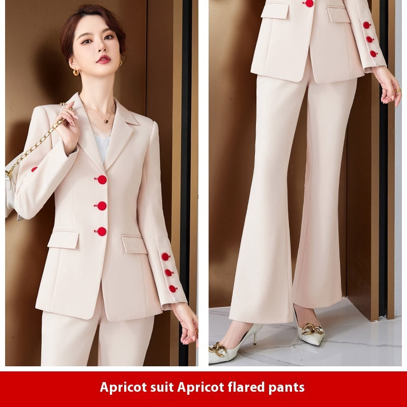 Women's Bell-bottom Pant Suit