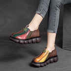 Women's Funky Round Toe Thick Sole Shoes